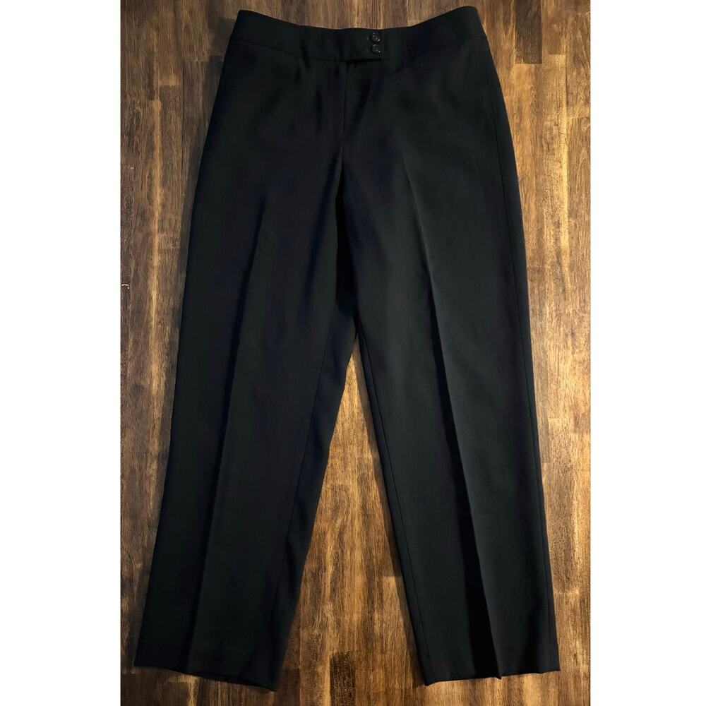 Talbots Women’s 10 Pants 31 x 31 Italian Wool Trousers Straight Lined High Rise